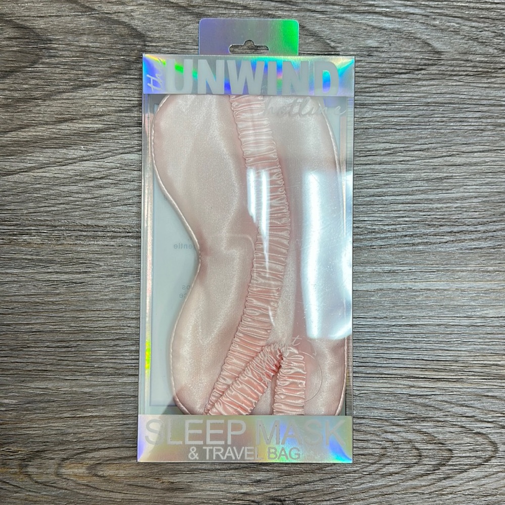 Hotline hair ties silky sleep mask